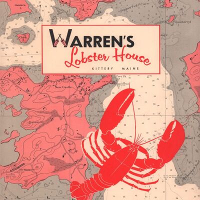 Warren's of Kittery, Maine, 1960s - A4 (210x297mm) Archival Print (Unframed)