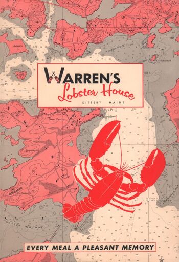 Warren's of Kittery, Maine, années 1960 - A4 (210x297mm) impression d'archives (sans cadre) 1