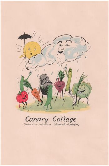 Canary Cottage, Lexington KY 1938 - A1 (594x840mm) impression d'archives (sans cadre) 1