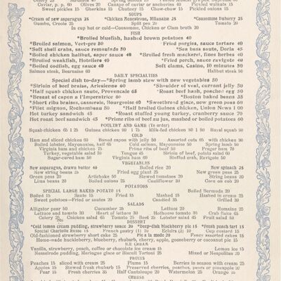 Grand Central Terminal Restaurant 1915 - A4 (210x297 mm) Impresión de archivo (sin marco)