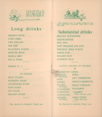 International Bar Fly, Playboy Club Thatched Barn, Elstree, années 1960 - A1 (594x840mm) impression d'archives (sans cadre) 3