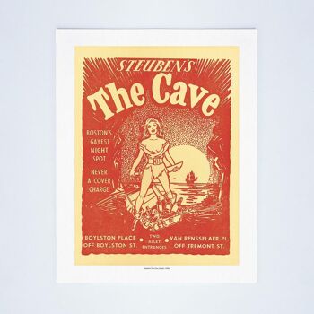 La grotte de Steuben, Boston, années 1950 - A2 (420 x 594 mm) impression d'archives (sans cadre) 3