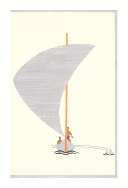 S/S Lurline 1933 - 50x76cm (20x30 inch) Archival Print (Unframed)