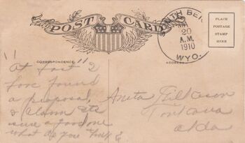Une lettre d'amour des agriculteurs, 1909 - A3 + (329 x 483 mm, 13 x 19 pouces) impression d'archives (sans cadre) 2
