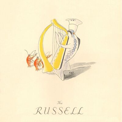 The Russell, Dublin 1952 - A2 (420 x 594 mm) Archivdruck (ungerahmt)