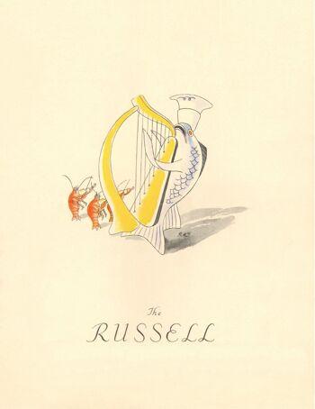 The Russell, Dublin 1952 - 50x76cm (20x30 pouces) impression d'archives (sans cadre) 1