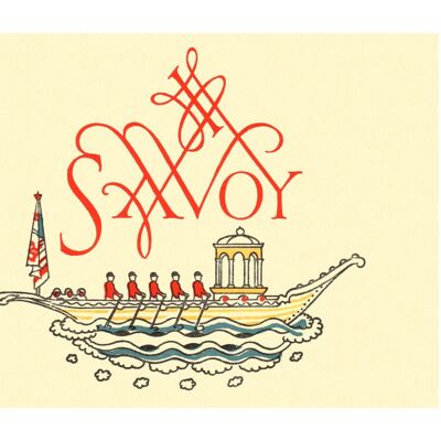 The Savoy, London 1975 - A4 (210x297mm) Archival Print (Unframed)