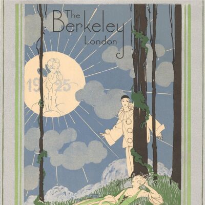 The Berkeley Hotel, New Year's Eve London 1924/25 - 50x76cm (20x30 inch) Archival Print (Unframed)