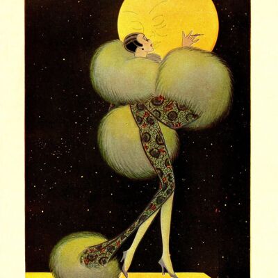 Midnight Follies, Hotel Metropole, London 1927 - A4 (210 x 297 mm) Archivdruck (ungerahmt)