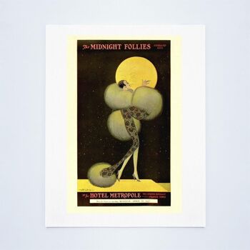 Midnight Follies, Hotel Metropole, Londres 1927 - A3+ (329 x 483 mm, 13 x 19 pouces) impression d'archives (sans cadre) 3