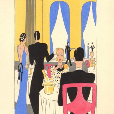 Hotels Splendide - Royal - Excelsior, Aix-les-Bains, France 1939 - 50x76cm (20x30 pouces) Tirage d'archives (Sans cadre)