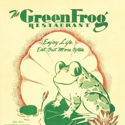 The Green Frog, Waycross, Georgia, 1955 - 50x76cm (20x30 inch) Archival Print (Unframed)