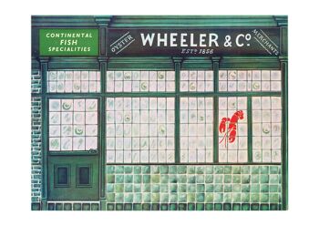 Wheeler and Co. Londres, années 1950 - Recto - A4 (210x297mm) Impression(s) d'archives (Sans cadre) 1