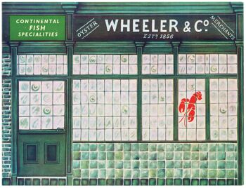 Wheeler and Co. Londres, années 1950 - Recto - A4 (210x297mm) Impression(s) d'archives (Sans cadre) 2