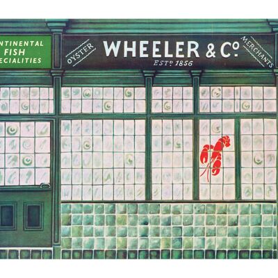 Wheeler and Co. London, 1950s - Front - A3 (297x420mm) Archival Print(s) (Unframed)