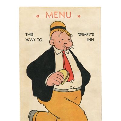 Wimpy's Inn, San Francisco 1930s - A3+ (329x483mm, 13x19 inch) Archival Print (Unframed)