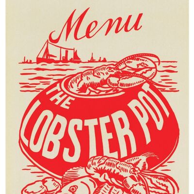 Lobster Pot, Blackpool, 1960s - 50x76cm (20x30 inch) Archival Print (Unframed)