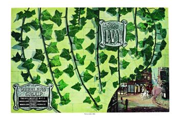 Wheeler's The Ivy, Londres, années 1950 - A3+ (329 x 483 mm, 13 x 19 pouces) impression d'archives (sans cadre) 1