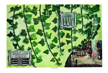 Wheeler's The Ivy, Londres, années 1950 - A2 (420 x 594 mm) impression d'archives (sans cadre) 1