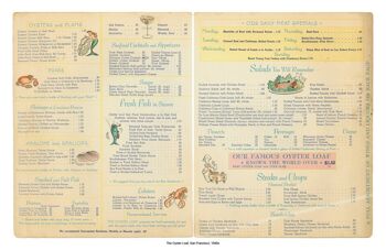 The Oyster Loaf, San Francisco, années 1940 - A3+ (329 x 483 mm, 13 x 19 pouces) impression d'archives (sans cadre) 2