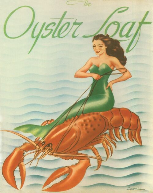 The Oyster Loaf, San Francisco, 1940s - A2 (420x594mm) Archival Print (Unframed)