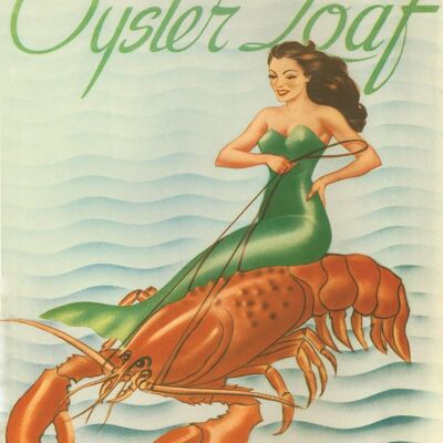 The Oyster Loaf, San Francisco, 1940er Jahre - 50 x 76 cm (20 x 30 Zoll) Archivdruck (ungerahmt)