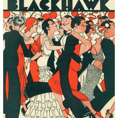 The Blackhawk, Chicago, 1933 - A2 (420 x 594 mm) Archivdruck (ungerahmt)