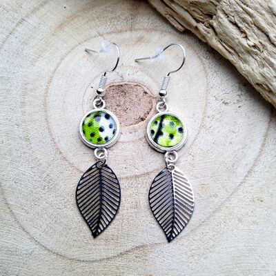 Green Manon earrings