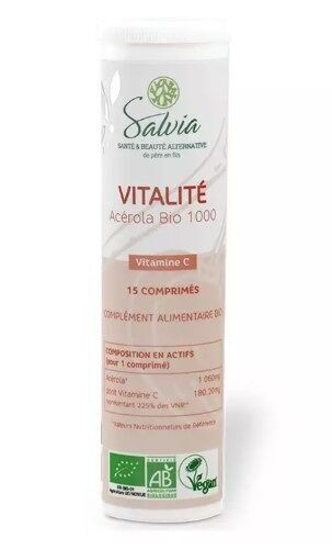 Acerola Bio 1000 vitamina C . naturale