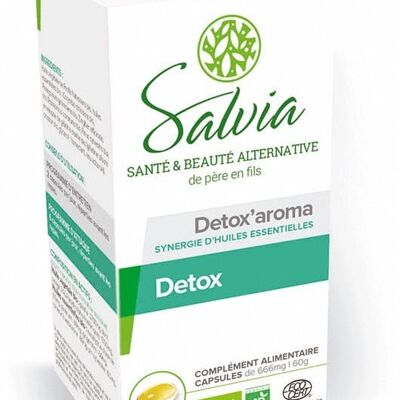 Detox'aroma, organic essential oils in capsules