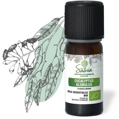 Eucalyptus globulus - olio essenziale biologico* - 10mL