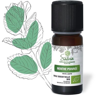 Menta piperita - olio essenziale biologico* - 10mL
