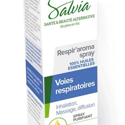 Respir'aroma Spray mit ätherischen Bio-Ölen