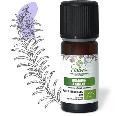 Rosemary with cineol - organic essential oil * - 10mL