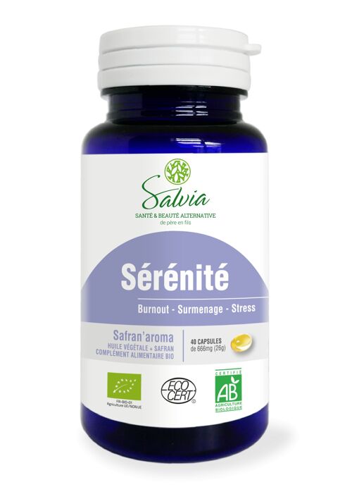 Safran'aroma safran et omega 3 bio en capsules