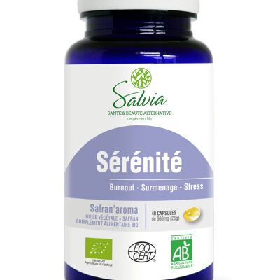 Safran'aroma safran et omega 3 bio en capsules