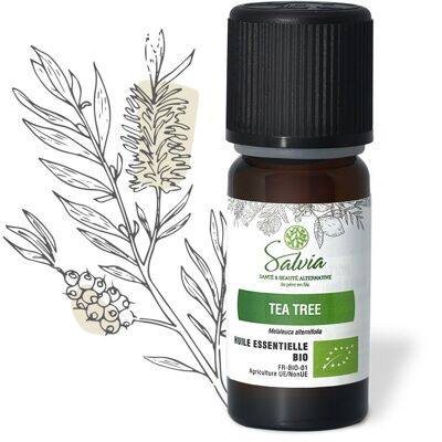 Tea tree - organic essential oil * - 10mL