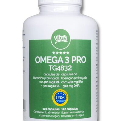 Omega 3 Pro TG4832 1 g (120 cápsulas)