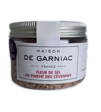 Fleur de sel de Camargue au Piment des Cévennes (100g) 2