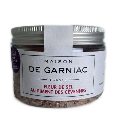 Fleur de sel de Camargue au Piment des Cévennes (100g)