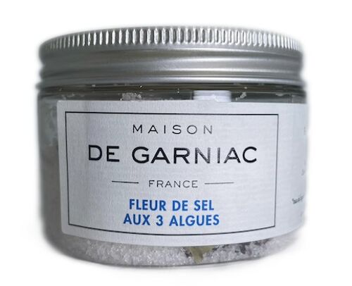 Fleur de sel de Camargue aux 3 algues (100g)
