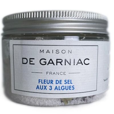 Fleur de sel de Camargue aux 3 algues (100g)