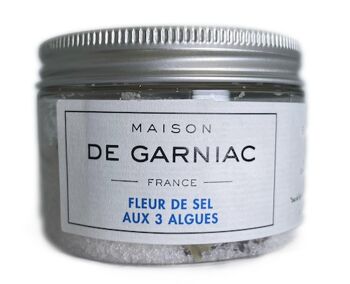 Fleur de sel de Camargue aux 3 algues (100g) 1
