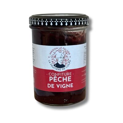 Confiture pêche de vigne