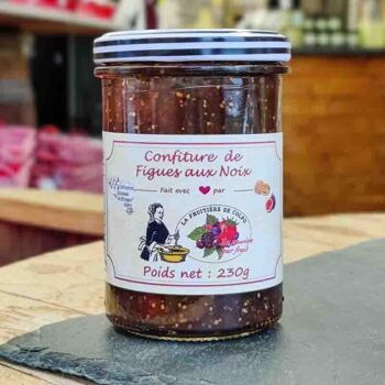 Confiture figues aux noix