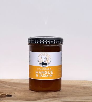 Confiture de mangues au jasmin