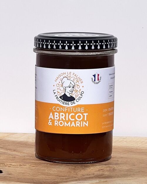 Confiture d abricots au romarin