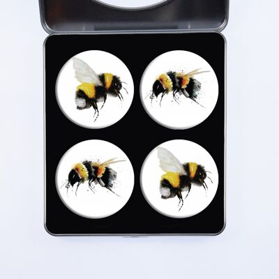 Pesos de patrón Pesos de tela Diseño de abeja un juego de 4 x 50 mm - MM027