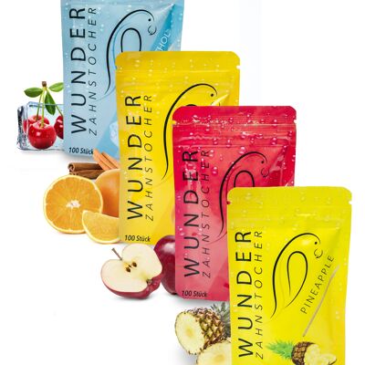 REFILL PACK - COOL FRUIT PACK - TOOTHPICK WITH TASTE