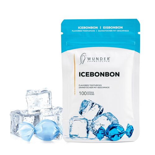 Refill pack - icebonbon / eisbonbon - zahnstocher mit geschmack